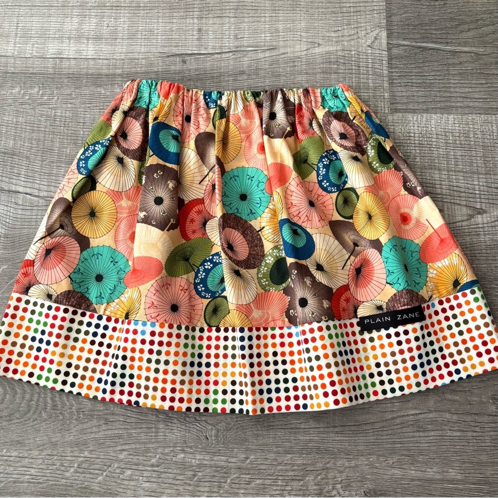 Custom Umbrella Pattern Skirt